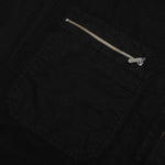 Awake Cargo Collared Military Jacket - Black