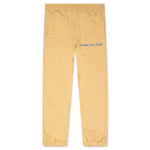 Awake Classic Outline Logo Paneled Embroidered Sweatpants - Mustard