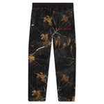 Awake Classic Outline Logo Paneled Embroidered Sweatpants - Real Tree