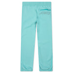 Awake Classic Outline Logo Paneled Embroidered Sweatpants - Teal