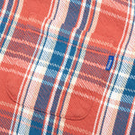 Awake Heavyweight Barbed Wire Back Flannel - Rose