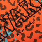 Awake Block Logo Hoodie - Printed Leopard