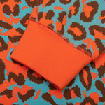 Awake Block Logo Hoodie - Printed Leopard
