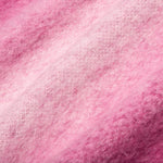 Awake Mohair Ombre Striped Cardigan - Fuchsia