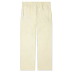 Embroidered Logo Open End Sweat Pant - Ivory
