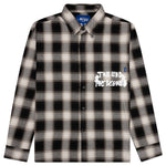 End and Beginning Embroidered Flannel - Cream