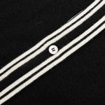 Fine Gauge Knit Cardigan - Black