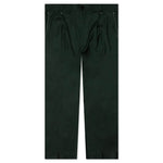 Lightweight Wool Elasticated Woven Pant - Forest Green