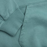 Printed Charm Logo Hoodie - Steel Blue