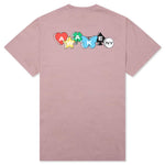 Printed Charm Logo Tee - Pale Mauve