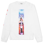 Realization Printed Long Sleeve Tee - White