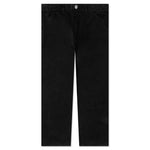 Washed Cotton Work Pant - Black