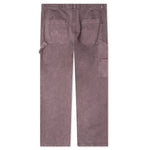 Washed Cotton Work Pant - Dark Mauve