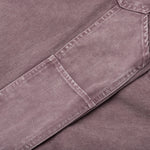 Washed Cotton Work Pant - Dark Mauve