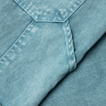 Washed Cotton Work Pant - Slate Blue