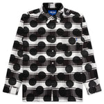 Awake Polka Dot Flannel Shirt - Black