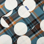 Awake Polka Dot Flannel Shirt - Dusty Blue