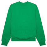 Awake Stacked Logo Crewneck - Green