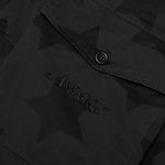 Awake Star Printed Anorak - Charcoal/Black
