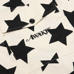 Awake Star Printed Anorak - Ivory/Black