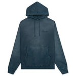 Awake Sunbleached Logo Hoodie -  Blue