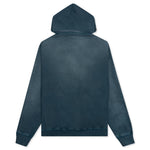 Awake Sunbleached Logo Hoodie -  Blue
