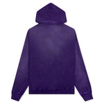 Awake Sunbleached Logo Hoodie - Purple