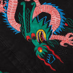 Awake Twin Dragon Harrington Jacket - Black