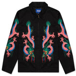 Awake Twin Dragon Harrington Jacket - Black