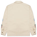 Awake Twin Dragon Harrington Jacket - Tan