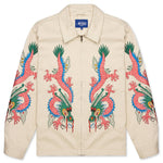 Awake Twin Dragon Harrington Jacket - Tan