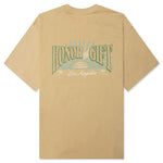 B-Summer HTG Cigar Label Short Sleeve Tee - Tan