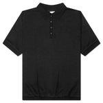 B-Summer Knit Polo Shirt - Black