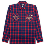 BB Dust L/S Flannel - Racing Red