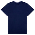 BB Wrapped S/S Knit - Blue Depths