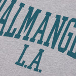 Back College Crew - Melange Grey/Petrol