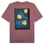 Ball Catcher T-Shirt - Dusty Rose