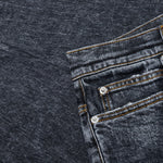 6 Pocket Slim Denim Pants - Black