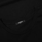 Coin Flock Straight Fit T-Shirt - Noir/Blanc