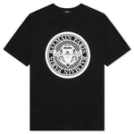 Coin Flock T-Shirt - Black/White
