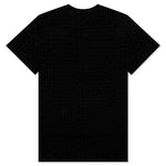 Eco Sustainable Monogram Flock T-Shirt - Noir/Noir