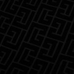 Eco Sustainable Monogram Flock T-Shirt - Noir/Noir