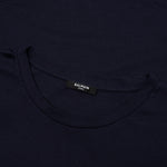 Flock Bulky Fit T-Shirt - Bleu Marine/Blanc