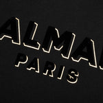 Flock & Foil Sweatshirt - Black/Gold