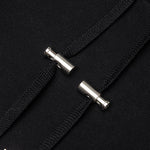 Foil Tape Sweatshirt - Noir/Blanc/Or