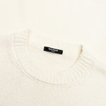 Merinos Pullover - Blanc/Bleu Pale