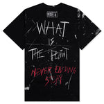 No is No Printed T-Shirt - Noir/Blanc/Rogue