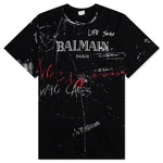 No is No Printed T-Shirt - Noir/Blanc/Rogue