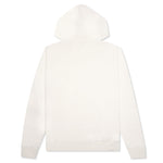 Printed Hoodie - Beige/Bleu Clair