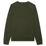 Printed Sweatshirt - Kaki Fonce